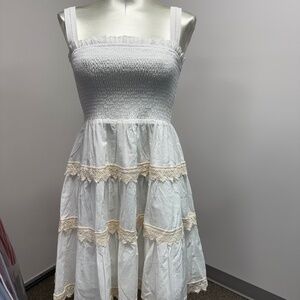 NWT Katie J NYC Elle Midi Cotton Sundress